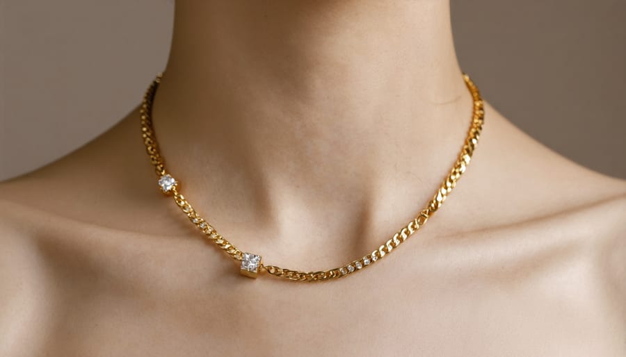Decorative vape chain lanyard styled as jewelry